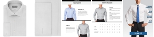 Michael Kors Men's Slim-Fit Airsoft Stretch Moisture-Wicking Non-Iron French-Cuff Dress Shirt